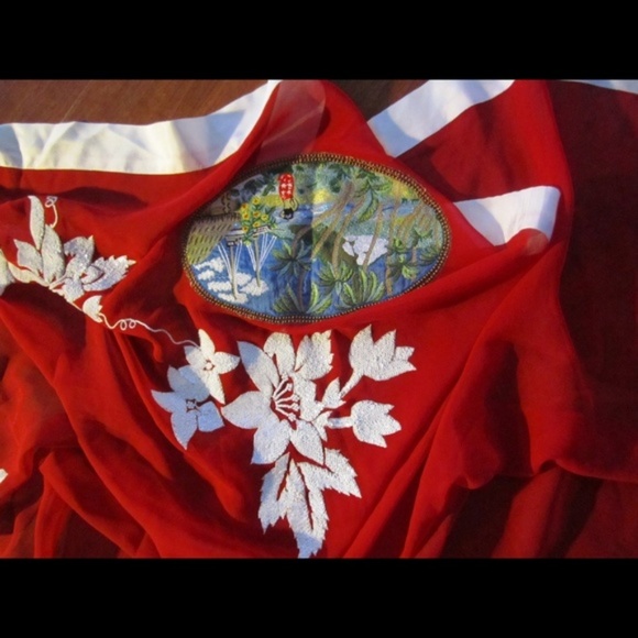 ETRO Scarf Silk Wrap Shawl Oversized - Picture 8 of 8